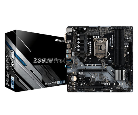 ASRock Z390M Pro4  INTEL (S.1151) CO.-LAKE